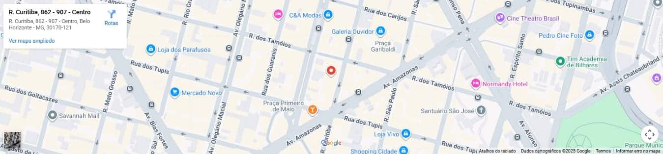 Advocacia em Belo Horizonte - Luciana Delpino Sociedade de Advogados - mapa (2)